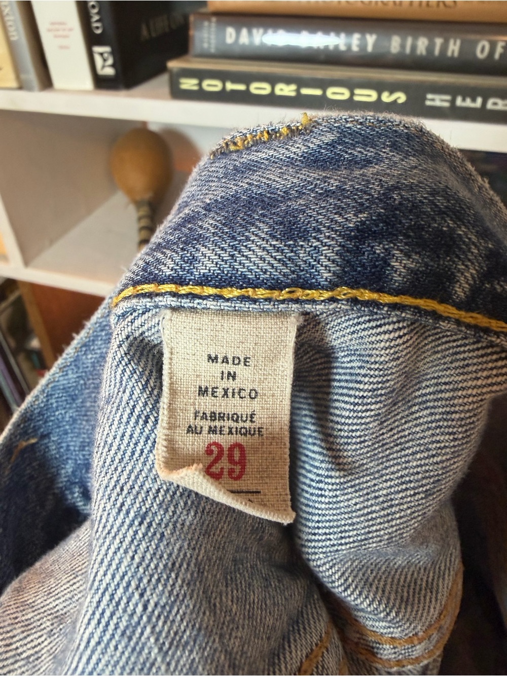 Ralph Lauren RRL Blue Button-Fly Jeans - Picture 5 of 6